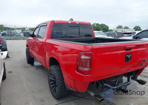 2020 Ram 1500 Big Horn 4X4 5'7 Box из США, поврежденный, VIN 1C6SRFFT3LN317627